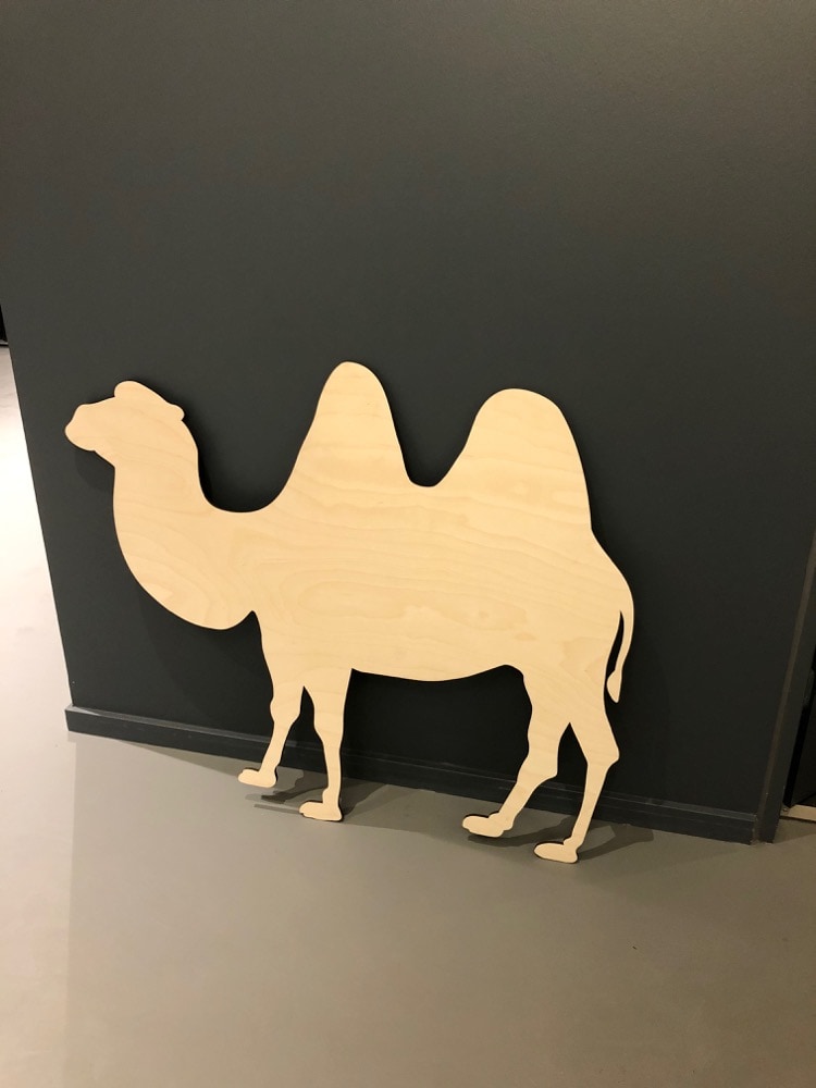 i mange år har kamelen været creative zoos virksomhedssymbol og derfor kan man selvfølgelig også finde diverse kameler rundt på kontoret